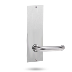 INT ARTEFACT RECT PLATE - LEVER 70 ONLY STAINLESS STEEL