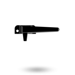 SLIMLINE 2 WINDOW FASTENER FACE FIX SGLE TONGUE RH BLACK