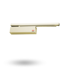 2616 SERIES ELECTROMECHANICAL SINGLE DOOR CLOSING SYSTEM POLISHED BRASS