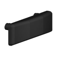 WEDGE 2 PIN 5MM BLACK