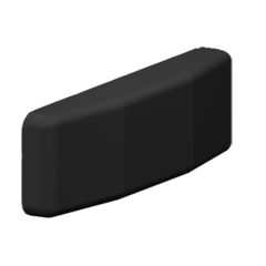 WEDGE 2 PIN 4.2MM BLACK
