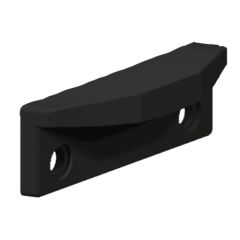WEDGE RIVET 8MM BLACK