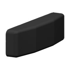 WEDGE 2 PIN 7.8MM BLACK