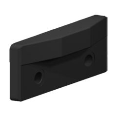 WEDGE RIVET 6.5MM ALCAN BLACK