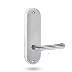 2905 ROUND END PLATE WITH 144 LEVER SATIN CHROME