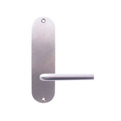 2905 ROUND END PLATE WITH 97 LEVER SATIN CHROME