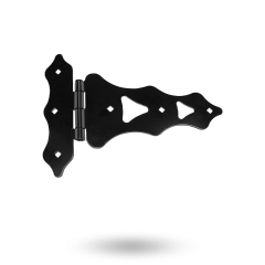 DD TECH WOOD T-HINGE TRADITIONAL HEAVY DUTY - 203MM BLACK