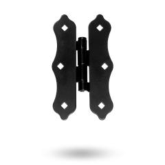 DD TECH WOOD BUTTERFLY HINGE TRADITIONAL - 203MM BLACK