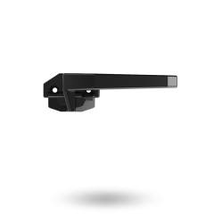 WEDGELESS WINDOW FASTENER FACE FIX HIGH PROFILE 6MM FLAP RH BLACK