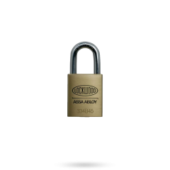 PADLOCK 334 BRASS BODY 45MM BORON SHACKLE 38MM X 8.7MM GEN6 A13 PROFILE - TRADE PACK
