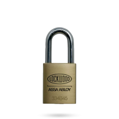 PADLOCK 334 BRASS BODY 45MM BORON SHACKLE 48MM X 8.7MM GEN6 4D PROFILE - TRADE PACK