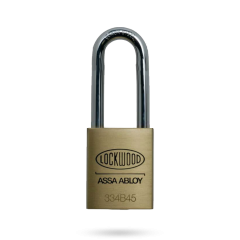 PADLOCK 334 BRASS BODY 45MM BORON SHACKLE 90MM X 8.7MM GEN6 4D PROFILE - TRADE PACK