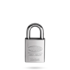 PADLOCK 334 STEEL BODY 45MM MOLYBDENUM SHACKLE 25MM X 8.7MM 6PIN RANDOM - TRADE PACK