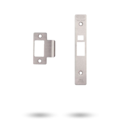 3570 SERIES FINISH KIT - STRIKE, FACE PLATE & SCREWS BRIGHT CHROME