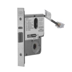 LOCKWOOD 3579ELM0SC SECURE 12-24VDC 60mm ELECTRIC MORICE LOCK PRIMARY SATIN CHROME