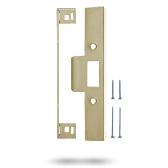 REABTE KIT TO SUIT 3772 SERIES - 32MM LIP STRIKE POLISHED BRASS