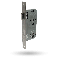 ABLOY SYMMETRICAL DIN EURO LOCK CASE FOR BATHROOM DOORS, LEFT HANDED