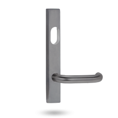 EXT SQ END PLATE - CYLINDER AND LEVER 70