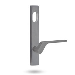 EXT SQ END PLATE - CYLINDER AND LEVER 41 - LEFT HAND