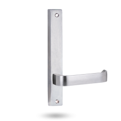 INT SQ END PLATE - LEVER 131 ONLY SATIN CHROME