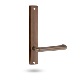 INT SQ END PLATE - LEVER 144 ONLY ARCHITECTURAL BRONZE