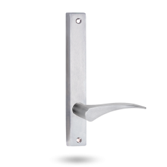 INT SQ END PLATE - LEVER 153 ONLY SATIN CHROME