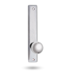 INT SQ END PLATE - LEVER 20 ONLY SATIN CHROME