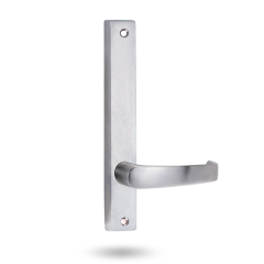 INT SQ END PLATE - LEVER 47 ONLY SATIN CHROME