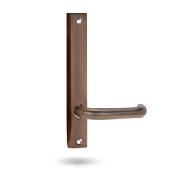 INT SQ END PLATE - LEVER 70 ONLY ARCHITECTURAL BRONZE