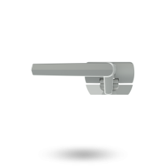 ARIA CONFIX WINDOW FASTENER LOW PROFILE 5.5MM FLAP LH SATIN CHROME