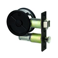 NERO CAVITY SLIDER DOOR SET - PRIVACY MATT BLACK