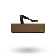 DOOR CLOSER SIZE 1-4 STD ARM BACKCHECK DELAYED ACTION BROWN