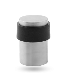 FLOOR MOUNTED DOOR STOP TP SATIN CHROME