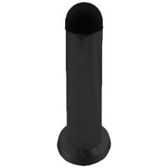 CON-FIX WALL MOUNTED DOOR STOP BLACK POWDERCOAT BLACK