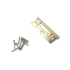 HINGE 90X50X1.4 FLUSH S/ST