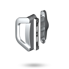 ALBANY ENDEAVOUR D HDL WITH SLIM PULL - BI-PARTING SATIN CHROME