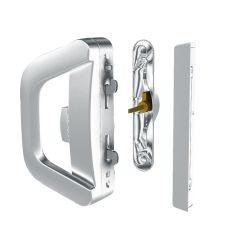 ALBANY ENDEAVOUR D HNDL WITH SLIM PULL - SNIB WITH EXT 5PIN CYL SATIN CHROME