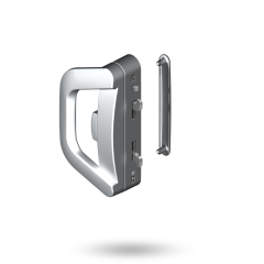 ALBANY ENDEAVOUR D HDL WITH COVER PLATE - SNIB ONLY SATIN CHROME