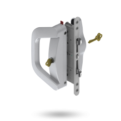 ALBANY ENDEAVOUR SBML D HDL WITH SLIM PULL - DEADLOCKING DBL CYL SATIN CHROME