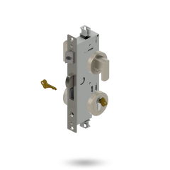 APEX INDURO 50BS 4PT ST DC 34/34 - ROUND BRUSHED NICKEL