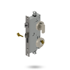 APEX INDURO 60BS 4PT ST DC 34/34 - ROUND BRUSHED NICKEL