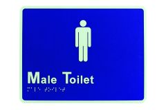BRAILLE SIGNAGE - MALE