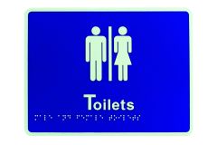 BRAILLE SIGNAGE - UNISEX