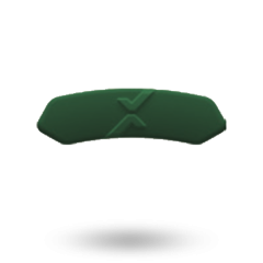 LOCKWOOD GEN6TX KEY COLOURED PLASTIC INSERT - DARK GREEN DARK GREEN