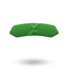 LOCKWOOD GEN6TX KEY COLOURED PLASTIC INSERT - GREEN GREEN