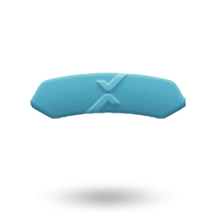LOCKWOOD GEN6TX KEY COLOURED PLASTIC INSERT - LIGHT BLUE LIGHT BLUE