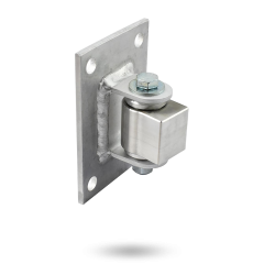 DD TECH SHUTIT BADASS ALUMINIUM HALF 102MM BOLT-ON HINGE BLACK POWERED COATED