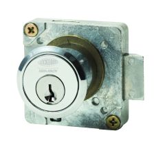 TUMBLER CUPBOARD LOCK 5 PIN SATIN CHROME
