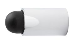 DOOR STOP WALL MOUNTED EF BRIGHT CHROME