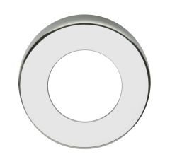 VELOCITY 55MM ROUND ROSE TRIM PASSAGE SC - 1 PAIR SATIN CHROME